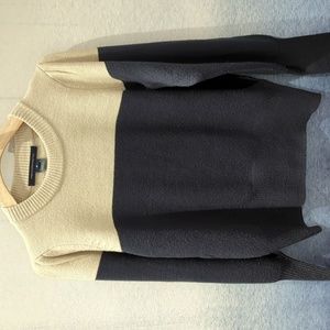 French Connection Color Block Sweater